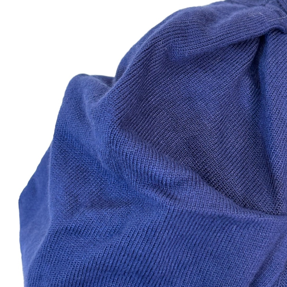 Karen Millen Bold Blue Cardigan Puff Sleeve Sweater - Picture 5 of 7